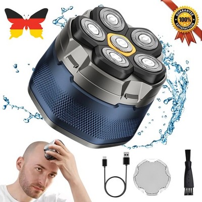 Elektrisch Rasierer Skull Shaver Gesicht Kopfrasierer Glatzen Rasierer Herren DE