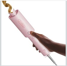 TYMO Automatic Rotating Curling Iron - TYMO CURLPRO Beach Waves. 1 Inch, Pink