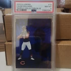 Panini 2024 Illusions Caleb Williams Trophy Blue #13 /125 PSA 8 Bears Rookie