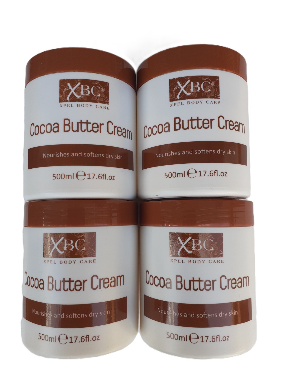 XBC Cream Coco Butter Nourishes And Soften Dry Skin 500ml x 12 - Image 7