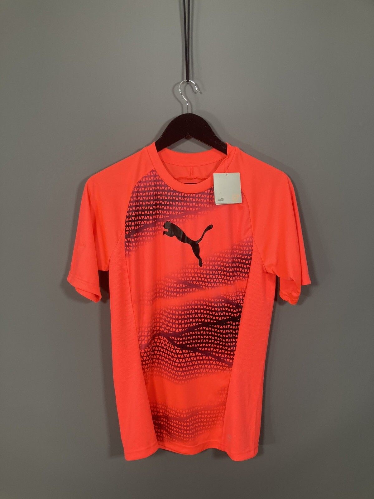 Camiseta PUMA - Talla Pequeña - Rosa Neón - Nueva Con Etiquetas - Para Hombre