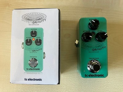 TC Electronic Hyper Gravity Mini Compressor Fx Pedal mit Box