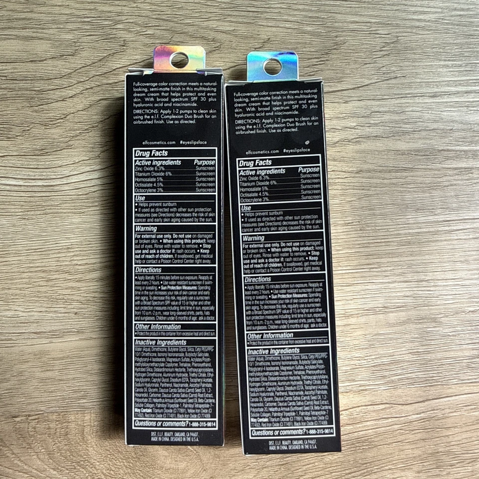 2 e.l.f. Camo CC Cream Foundation Sunscreen 82864 Fair 205 N SPF 30 1.05 oz - Image 3 of 4