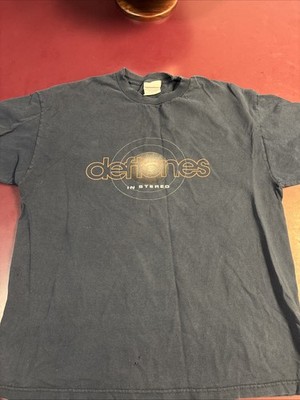 Vintage Deftones In Stereo Distressed T-shirt XLarge