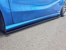 Black Gloss Side Skirts Addons Diffusers For Vw Scirocco R 3 13 09-14 V3