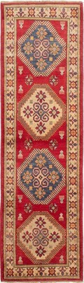 Vintage Hand-knotted Runner Rug 2'7'' x 9'0'' Traditional Oriental Wool Carpet