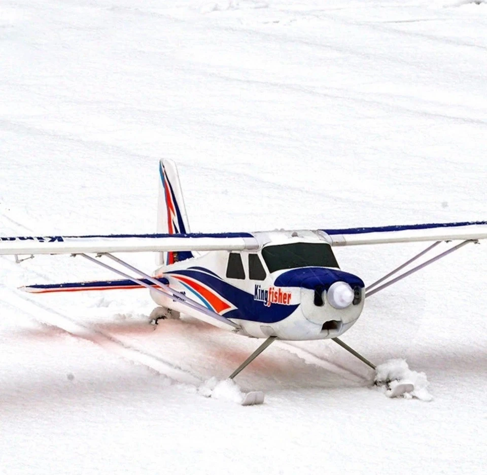 FMS 1400mm Kingfisher PNP with Reflex V3, Wheels, Floats, Skis, Flaps - NEW  - Image 2 of 4