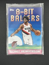 2025-26 Topps NBA - Scoot Henderson #8B-14 - Trail Blazers - 8Bit Baller - Base