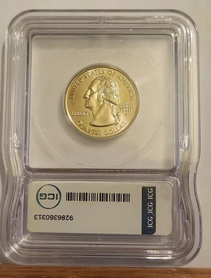 2002-P ICG MS69 LOUISIANA State Quarter Business Strike 25C AUSTIN HUTTO SIGN - Image 2 of 4