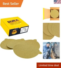 Sanding Discs 6 Inch 80 Grit Coarse PSA Sandpaper for Automotive Wood Metal 5...