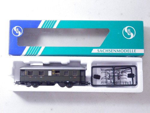 »SACHSENMODELLE 14211.1 H0 DC · NEBENBAHNWAGEN DER DRG · OVP« | Condition: Gebraucht