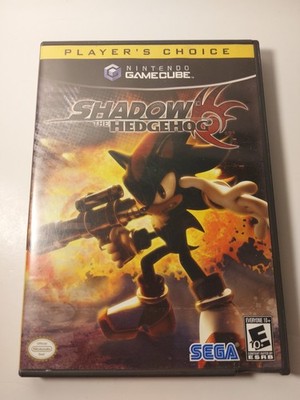 Shadow the Hedgehog - Player's Choice (Nintendo GameCube, 2005) Complete CIB 