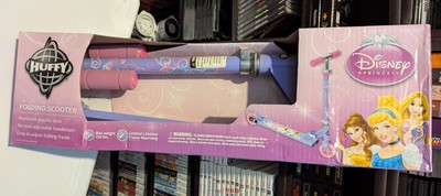 Huffy Disney Princess Folding Inline Kick Scooter New 