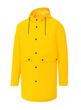 Herren Regenjacke B-Ware  Regenparker Crivit Gelb Windjacke Wind und Wasserdicht