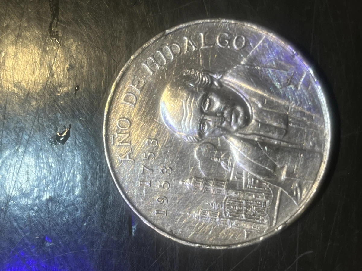 5 Pesos 1953 Silver Mexican Coins (1905-Now) for sale | eBay