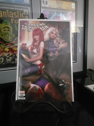 Marvel Comics the Amazing Spider-Man #23 Ariel Diaz Variant Cover Trade Edition