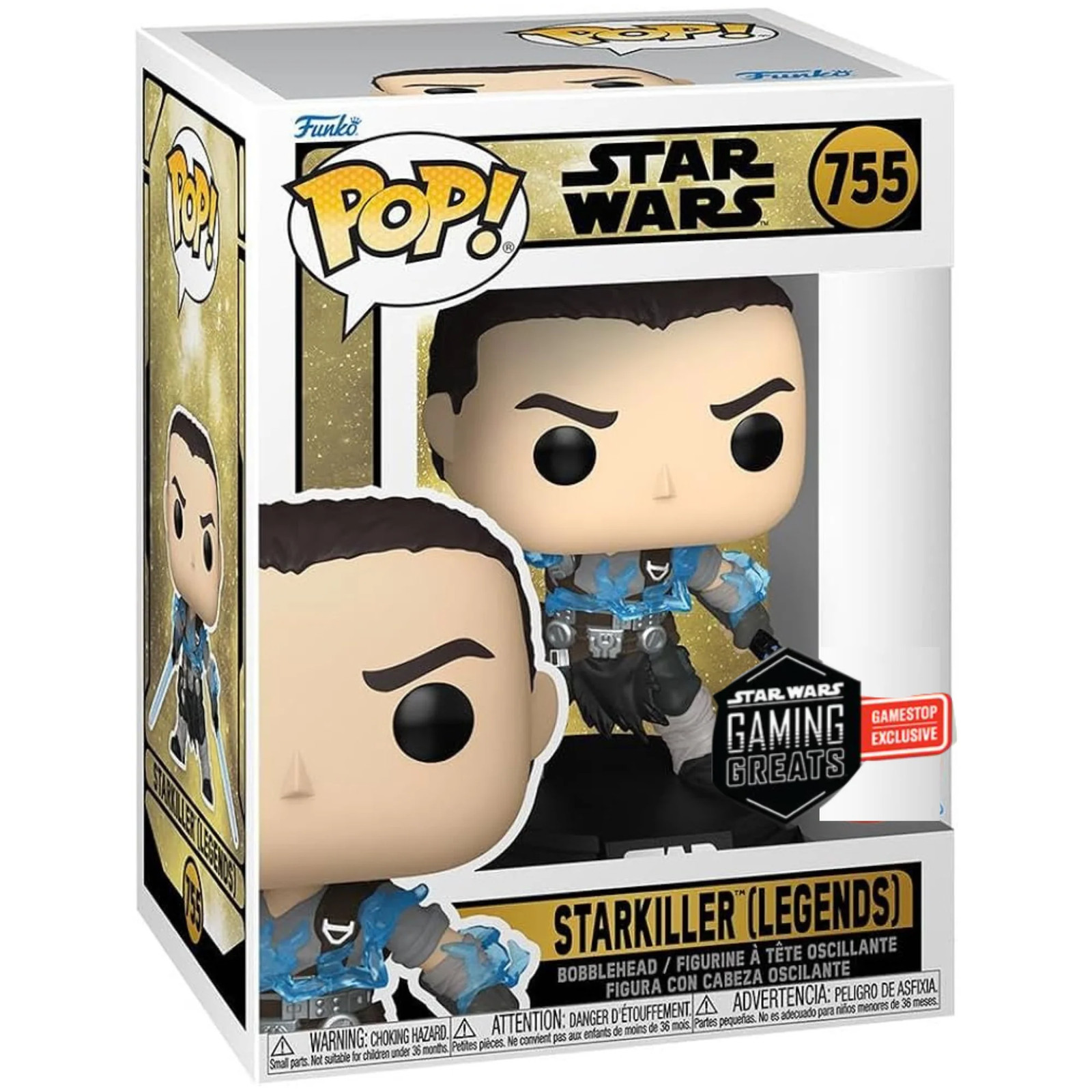 Star Wars - Starkiller [Gaming Greats] (Gamestop Exclusive) #755 Funko Pop!