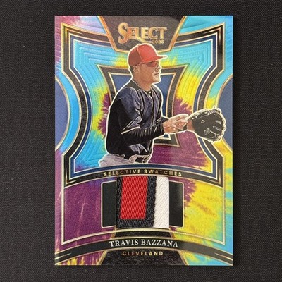 2025 Panini Select TRAVIS BAZZANA Tie Dye /25 #SS-TB Selective Swatches 3 colors