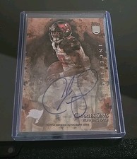 2014 Topps Inception Charles Sims rookie on card autograph auto BUCCANEERS . rookie card picture