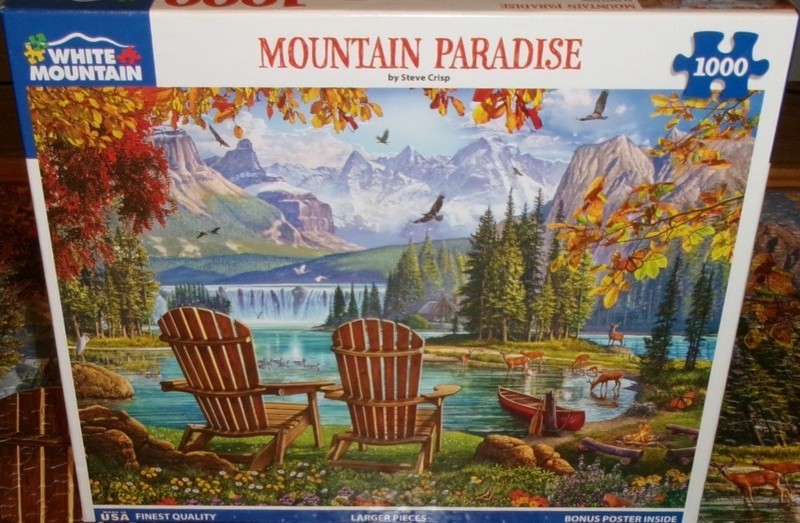 Mountain Paradise - White Mountain Puzzle – Pre-Owned - #1977