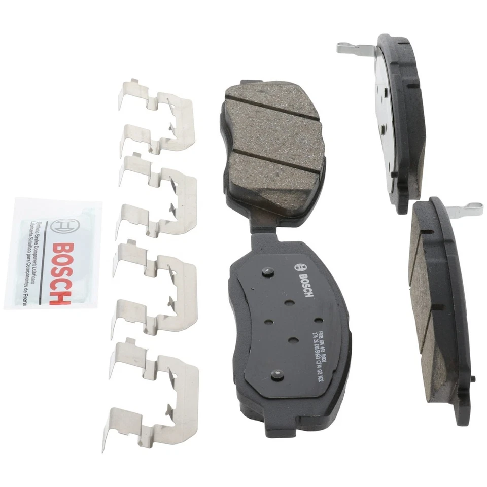Juego de pastillas de freno delanteras BC1202 Bosch de 2 ruedas para Hyundai Santa Fe XL Kia Sedona Foto 2 de 4