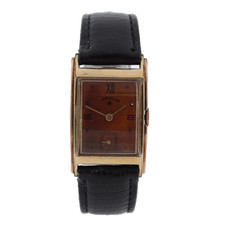 Vintage Lord Elgin 4603A 21 Jewel Men's Mechanical Wristwatch 559 14k GF