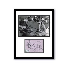 Pat Benatar & Neil Giraldo AUTOGRAPH Signed Custom Framed 11x14 Display ACOA