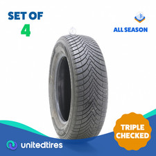 Set Of 4 Used 22565r17 Kumho Solus 4s Ha32 Suv 106v - 7.5-832 Set Of 4 Used 22565r17 Kumho Solus 4s Ha32 Suv 106v - 7.5-832