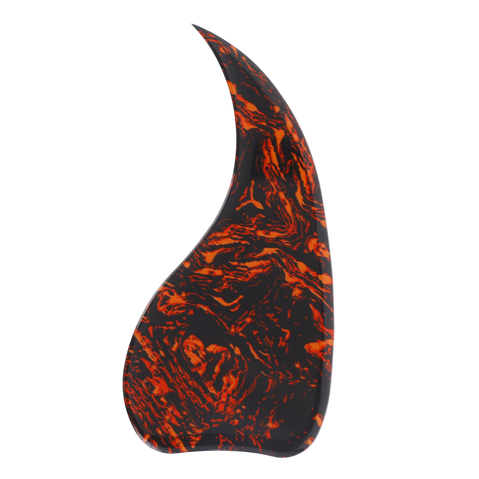 Guitar Pickguard Self Adhesive Comma Shaped PVC Decorative Acoustic Guitar A BLW