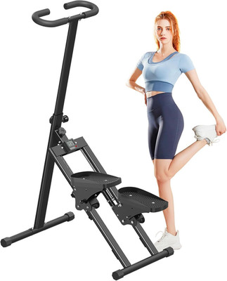 Foldable Stair Stepper for Home - Full-Body Workout Machine 110KG Capacity