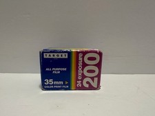 Vintage 35mm Film Target 200 24 Exposures Color Print Film New Old Stock Expired