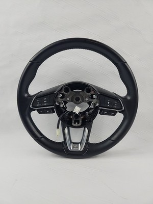 2017-2019 Mazda Cx-5 Black Leather Steering Wheel W/O Heated OEM