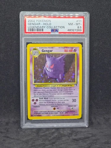 Pokemon Legendary Collection Gengar  11/110 (PSA 8.5) (POP 10 Worldwide)