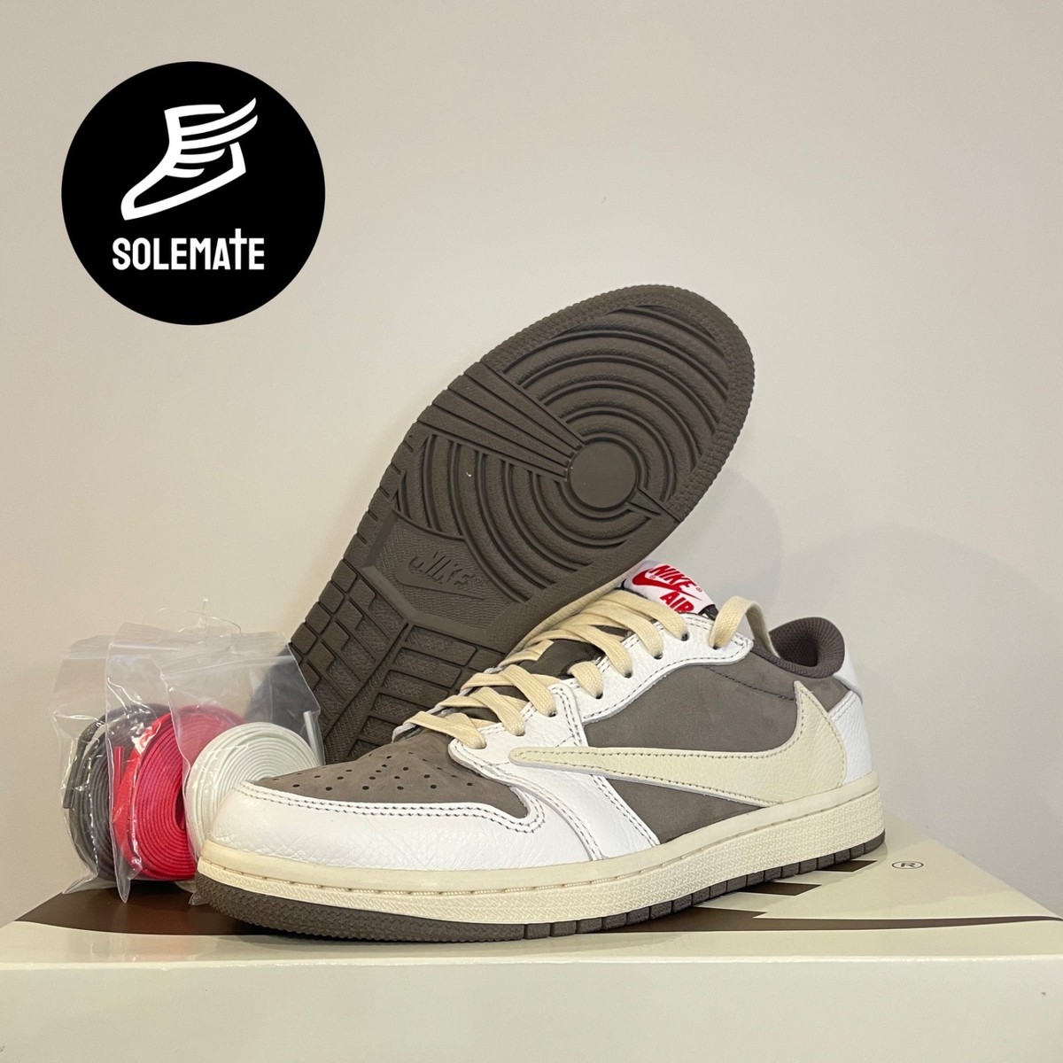 🌵Nike Air Jordan 1 Retro Low OG SP Travis Scott Reverse Mocha