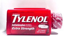 TYLENOL Extra Strength 500mg Acetaminophen Caplets - 325 Count FREE SHIPPING