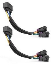 Conversion Quad Housing to Projector Headlight Wiring Harnesses Fit for Ram T...