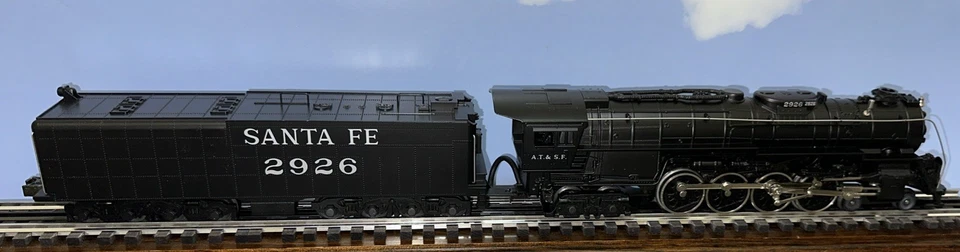 MTH RAIL KING 30-1140-1 SANTA FE 4-8-4 NORTHERN STEAM ENGINE O-Gauge Smoke PS1 - Image 3 of 4