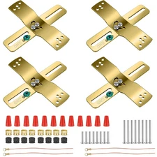 4-Pack 4-inch Light Fixture Swivel Crossbar kit, Universal Heavy Duty Mountin...