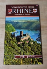 THE RHINE From Mainz to Koblenz Colourphoto Guide  With Fold Out Map