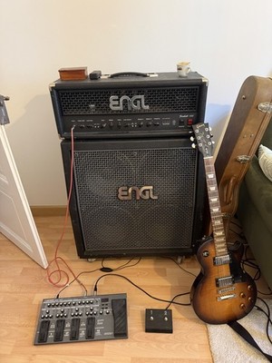 ENGL Fireball 100 + ENGL 4x12 + Gibson Les Paul Studio 2014 + Boss ME-80