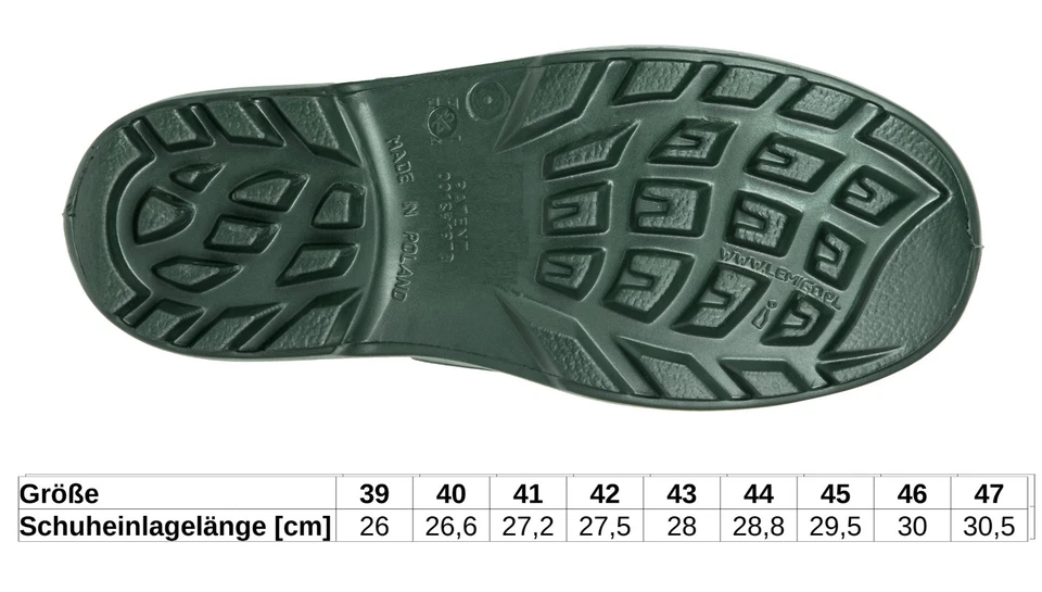 Gummistiefel Herren gefüttert Thermo Gartenstiefel Arbeitsstiefel Winterstiefel - Bild 3 von 4