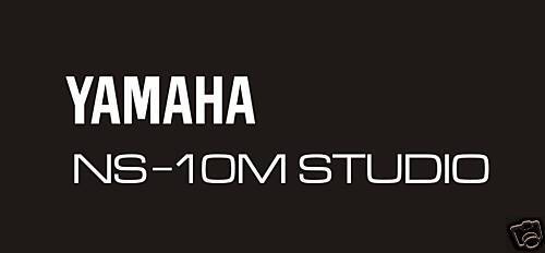 YAMAHA NS-10M STUDIO - REPLICA GRAPHICS - NS10 - Picture 1 of 1