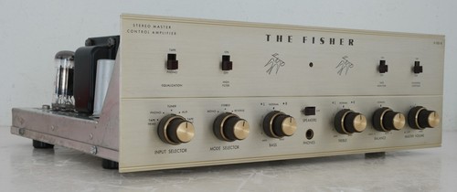 Fisher X-100-B Stereo Master Control Amplifier : Good Working Condition!!!
