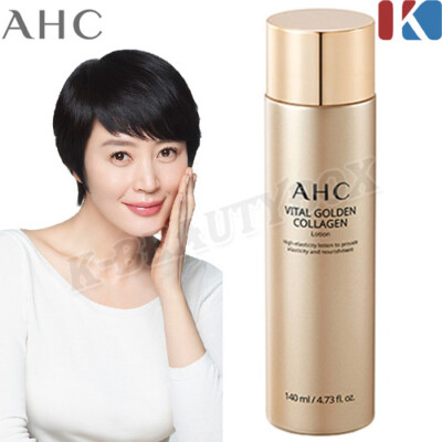 AHC Vital Golden Collagen Lotion 140ml Moisturizing Skin Care Korean Cosmetics