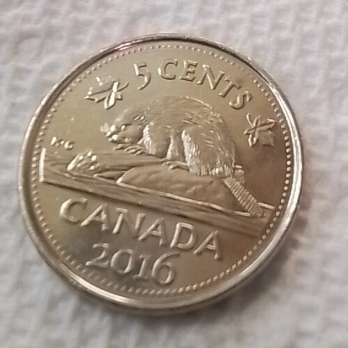 2016 Big 6 5 cents Canadian 001273 | eBay