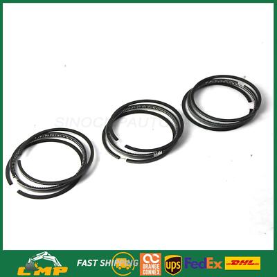 3TNA72 3TNA72L Engine Piston Rings Set For Yanmar Kobelco SK15SR Excavator