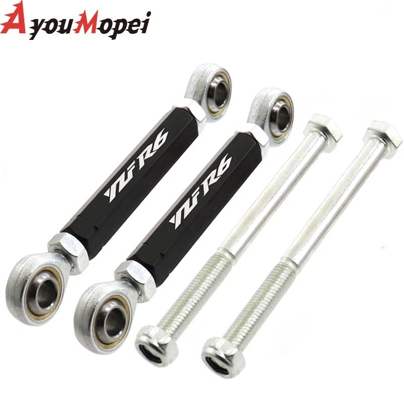 Kit de eslabones de bajada de suspensión trasera ajustables para Yamaha YZFR6 2006-2020 YZF R6 Foto 2 de 4