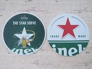Beer Soccer Coaster HEINEKEN Dutch Brewery ~ Open Your World They/'re Lining Up
