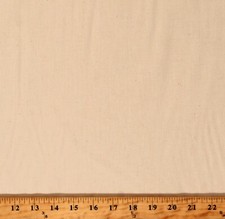 Muslin Ecru Unbleached Permanent Press 45" Wide Fabric by the Yard D267.12