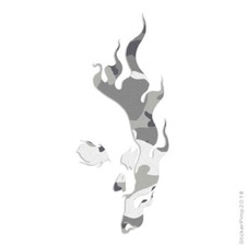 Skull Flames Vinyl Decal Sticker 40 Patterns 3 Sizes 637 Skull Flames Vinyl Decal Sticker 40 Patterns 3 Sizes 637